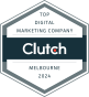 Melbourne, Victoria, Australia agency e intelligence wins Clutch Top Digital Marketing Agency Melbourne award