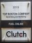 Charleston, South Carolina, United States agency Fuel Online wins Clutch Top Boston Company award