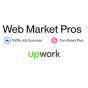 Los Angeles, California, United States agency Web Market Pros wins Upwork Top Rated | Top 1% of SEO Providers on Upwork award