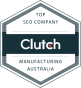 Gold Coast, Queensland, Australia agency Brain Buddy AI wins Top SEO Company Australia - Manufacturing award