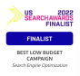 Anaheim, California, United States agency Zupo wins US Search Awards 2022 Finalist award