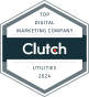 New York, New York, United States agency Digital Dot wins Top Digital Marketing Agency 2024 - Clutch award