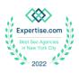 New York, New York, United States agency Swarm Digital Marketing wins Expertise Best SEO Agency NYC 2022 - 23 award