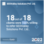 Bhopal, Madhya Pradesh, India agency SEOValley Solutions Private Limited wins Top Ranked by Clutch award