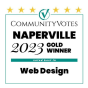 Schaumburg, Illinois, United States agency Better Brands Plus, Inc. wins Community Votes Best Web Design Naperville award