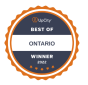 Toronto, Ontario, Canada agency Social Media 55 wins Best of Digital Marketing in Ontario award