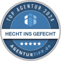 Bremen, Bremen, Germany agency HECHT INS GEFECHT wins Top Agentur auf Agenturtipp.de 2024 award