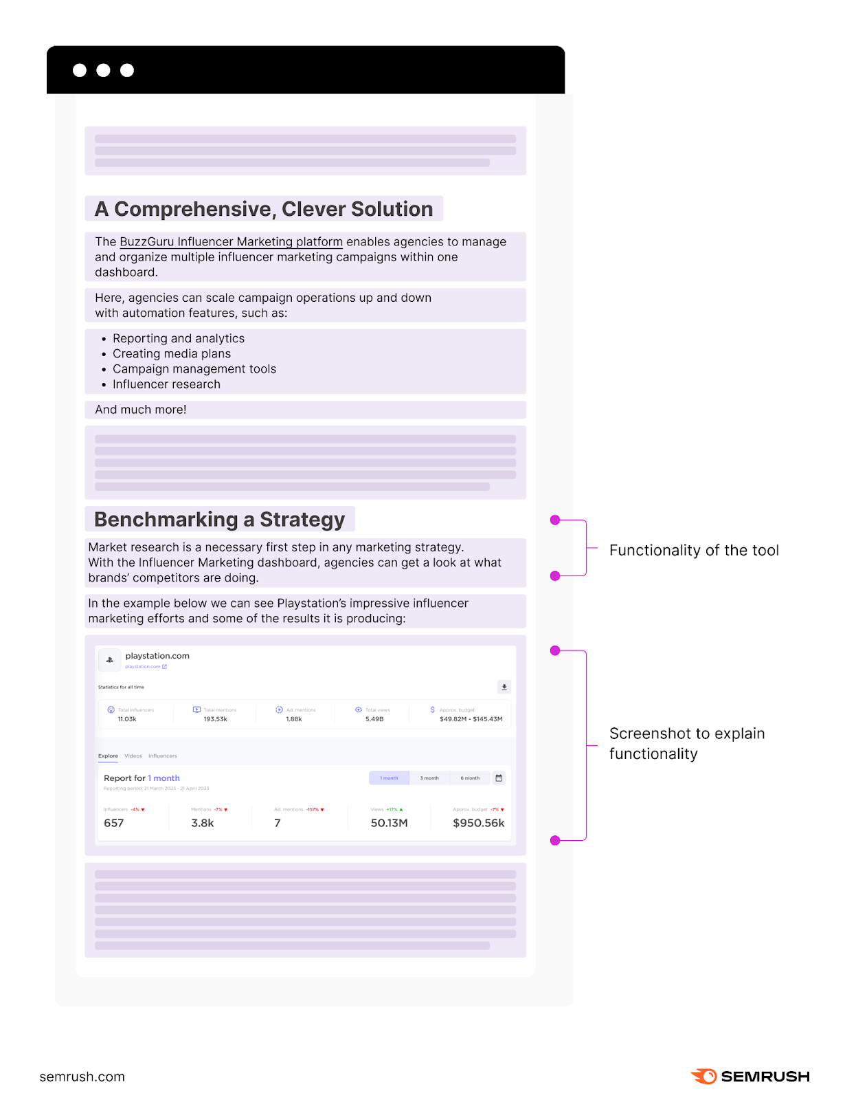 A section of the article providing a tool as the solution explained