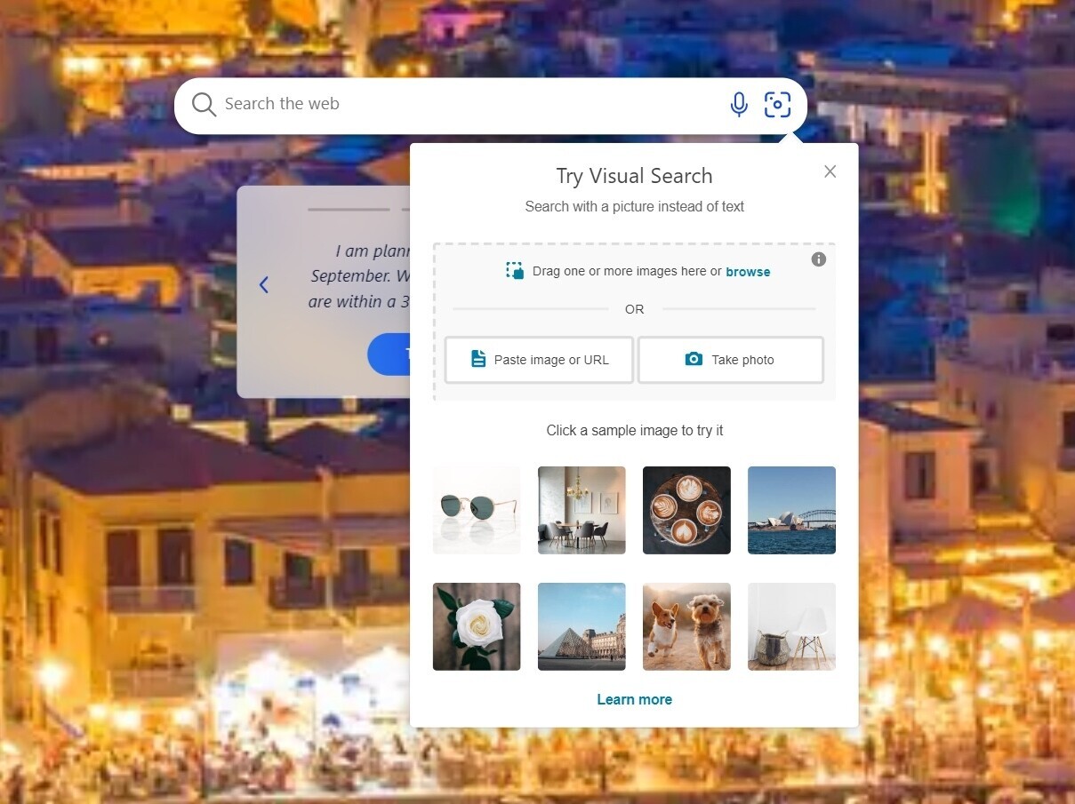 Bing Visual Search