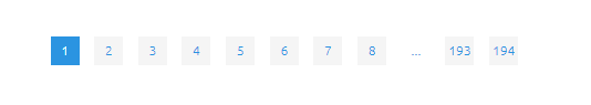 Pagination example