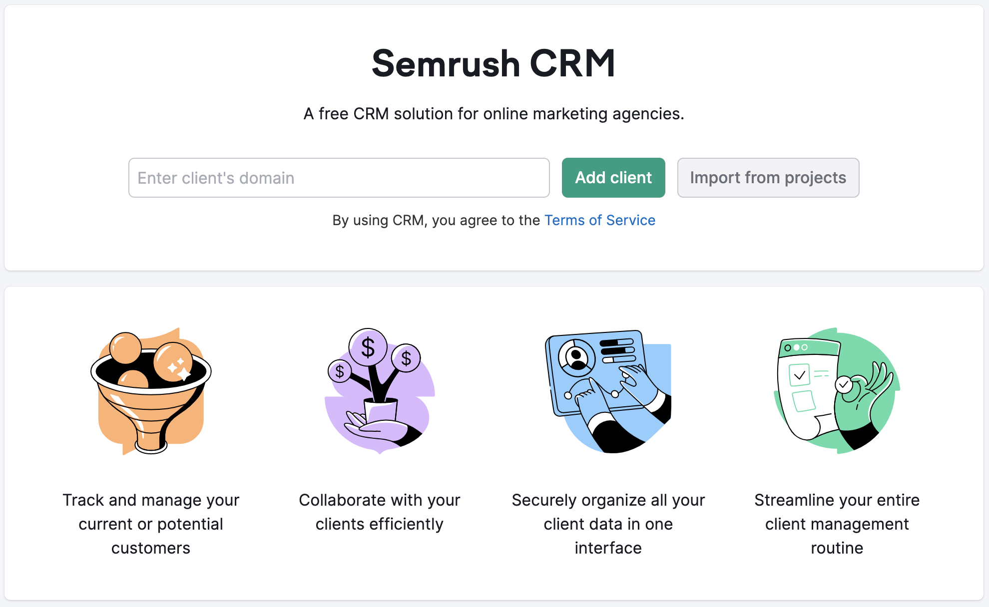 CRM Interface